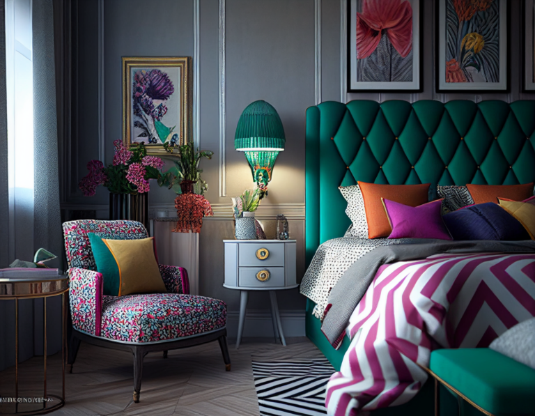 14 Stunning Maximalism Bedroom – Roomori